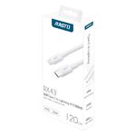 RASTO RX43 Apple Fast Charging Cable 1.2M Type-C to Lightning supports PD fast charging 20W, , large