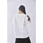 (XL) blackfriday質感棉質純棉白色長袖上衣二手衣, , large