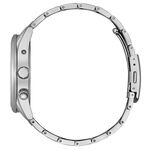 CITIZEN 星辰 光動能電波萬年曆手錶 CB0270-87L, , large