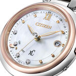 CITIZEN 星辰 XC 心蕊 輕奢限定版 鈦金屬 光動能電波女錶-29mm ES9466-65W, , large