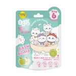 Bomb Bubble白貓家族貓掌沐浴球-青蘋果泡泡, , large