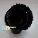 Vacuum Cleaner Accessory Φ38mm Round Brush PP BLACK, , large