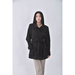 (M) g2000排扣黑色外套二手衣, , large