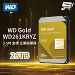 昌運監視器 WD金標 WD261KRYZ 26TB 3.5吋企業級硬碟, , large