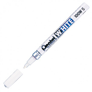 【 Pentel 飛龍 】白色油漆筆 細字 2.0mm /支 X100W-S