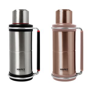 PERFECT 理想牌 金緻316不鏽鋼攜帶式保溫壺 玫瑰金3500cc-Leidea樂德兒