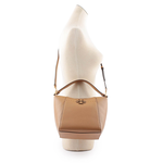 TORY BURCH McGRAW 荔枝皮革小型水桶包/提拉米蘇, , large