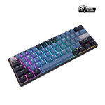 [樂維科技]RK 61 PLUS 60% 藍牙三模無線機械鍵盤K黃軸 RGB 靛藍｜中文, , large