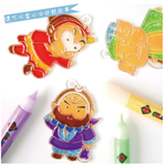 【韓國AMOS】10色西天取經主題 模型版DIY玻璃彩繪組, , large