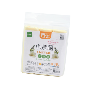 百研/小蒼蘭清新垃圾袋-大-32L-75x65cm-(39張x1包)-3包