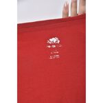 (S) roots棉質純棉紅色短袖上衣二手衣, , large