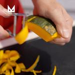 【日本協和工業】日本製不鏽鋼料理凹凸型削皮刀(智慧型削皮器/MUTEKIBASAMI系列), , large