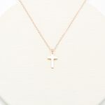 【Angel & Me】Hope Cross s925 sterling silver 24k gold plated Birthday gift, , large