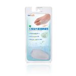 【GelSmart吉斯邁】拇趾外側防磨護墊-2入(左右腳通用、獨特配方凝膠、抗菌防臭、TG-GTS005), , large