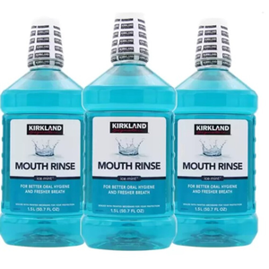 Kirkland Signature 科克蘭漱口水 1.5公升 X 3入