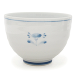 [豐名日本餐具] 4.0"井 藍小花 有田燒 / C04DB0-267, , large