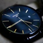 elegantsis JT41 都會流行腕錶-黑金/36mm ELJT41-VO09MA, , large