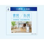 SANLUX 台灣三洋 3-6坪 負離子空氣清淨機 ABC-M6, , large