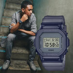 CASIO 卡西歐 G-SHOCK 霧灰漸層 半透明電子錶 GM-5600MF-2, , large