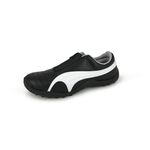 襪套式男休閒運動鞋 男運動鞋 男鞋 簡約 撞色 拉鍊 免綁鞋帶 省力 耐髒 人體工學 柔軟 抓地 防滑 黑 白 黑紅, , large