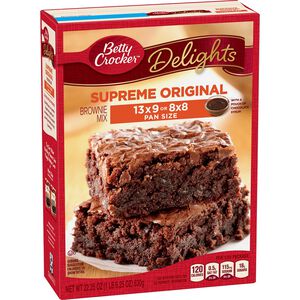 BC delights superme brownie mix