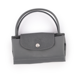 LONGCHAMP S號短把LE PLIAGE GREEN摺疊水餃包(石墨灰), , large