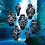 CITIZEN 星辰 100週年限量宇宙幻彩 xC 鈦金屬光動能電波女錶 EE1008-56E, , large