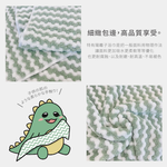 百特兔親水柔膚條紋浴巾_綠色, , large