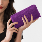 【M2nd】 Zip-around Wallet, , large