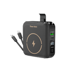 【Timo】Safe 安全防爆電芯多功能磁吸固態行動電源 12000mAh - 星辰黑, , large