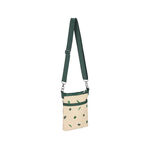 Lesportsac 3 Zip Crossbody 三層拉鍊斜背包 / 綠色慢旅, , large