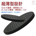 GS MALL 台灣製造 360度旋轉盤 耐重80公斤 360度旋轉盤 置物盤 收納 25.5cm 旋轉收納盤 旋轉盤, , large