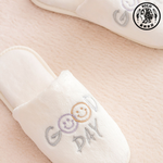 【SOLO Vintage】LCW Home Good Day Indoor Plush Slippers Made in Turkey 40-41, , large