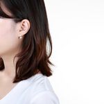 【Angel & Me】心動 愛心 單鑽 一對 s925 純銀 耳環 耳夾 禮物, , large