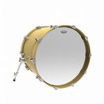 REMO Ambassador Starfire Chrome BASS 單層大鼓鏡面銀鼓皮【敦煌樂器】, , large