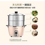 TATUNG 大同 6人份 奶油粉 不鏽鋼電鍋 TAC-06R-NBI, , large