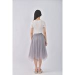 (S) 【德馨私服】質感灰色長裙二手衣, , large