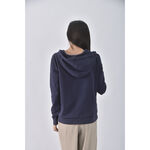 (S) fifty percent連帽藍色長袖上衣二手衣, , large