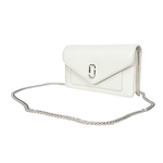MARC JACOBS The Longshot DTM 防刮皮革信封造型皮夾式鍊包 WOC/白色, , large