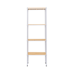 【Y HOUSE】60x30x180cm pine four-layer storage rack rack iron rack - painted white, , large