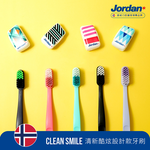 JORDAN 清新酷炫 軟毛 成人牙刷 顏色隨機出貨 一包三入 J-70192, , large