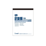 【美加美】超值 計算紙 13K 210X276mm 10本/包 D4813-13K, , large
