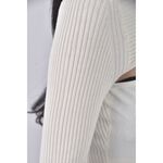 (S) 【安于晴Charlene私服】urban outfitters質感修身短版假兩件白色長袖上衣二手衣, , large