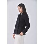 (S) earth music ecology質感羊毛排扣藍色外套二手衣, , large