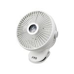 SUPAFINE 8” 3-in-1 Desk/Clip/Wall USB Fan HFB-S0007, , large