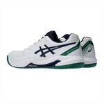 Asics Gel-dedicate 8 2E 男 網球鞋 寬楦 穩定 靈活 抗扭 白 綠 [1041A410-105], , large