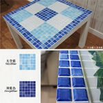 Japanese Mosaic Tile Stickers – 10-Pack “Macaron” Pastel Series | DIY 3M Self-Adhesive | 3D Peel and Stick Wall Tiles | Mino Ware Style | Made in Japan, , large