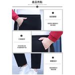 大尺碼-舒彈 運動長褲-黑-0104060, , large