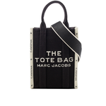 MARC JACOBS THE JACQUARD TOTE 雙色迷你手機托特包/黑色, , large