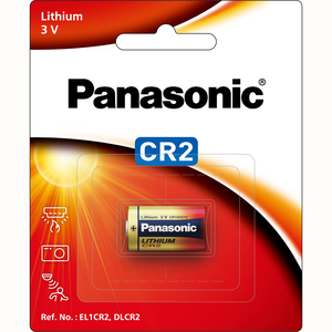 [寶旺旺] Panasonic國際牌 CR2 1B相機專用 紫色 3V鋰電池 1入 吊卡裝